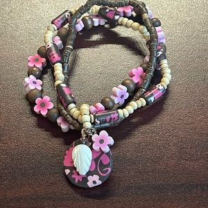 EUC flower bracelet